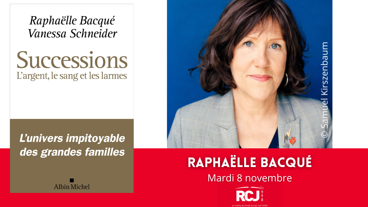 Luce Perrot reçoit Raphaëlle Bacqué sur RCJ Midi (Copy)