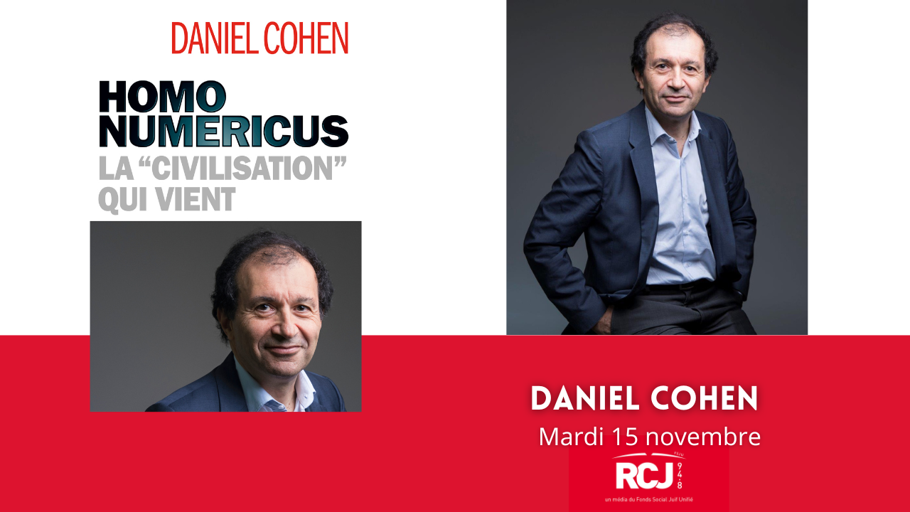 Luce Perrot reçoit Daniel Cohen sur RCJ Midi (Copy)