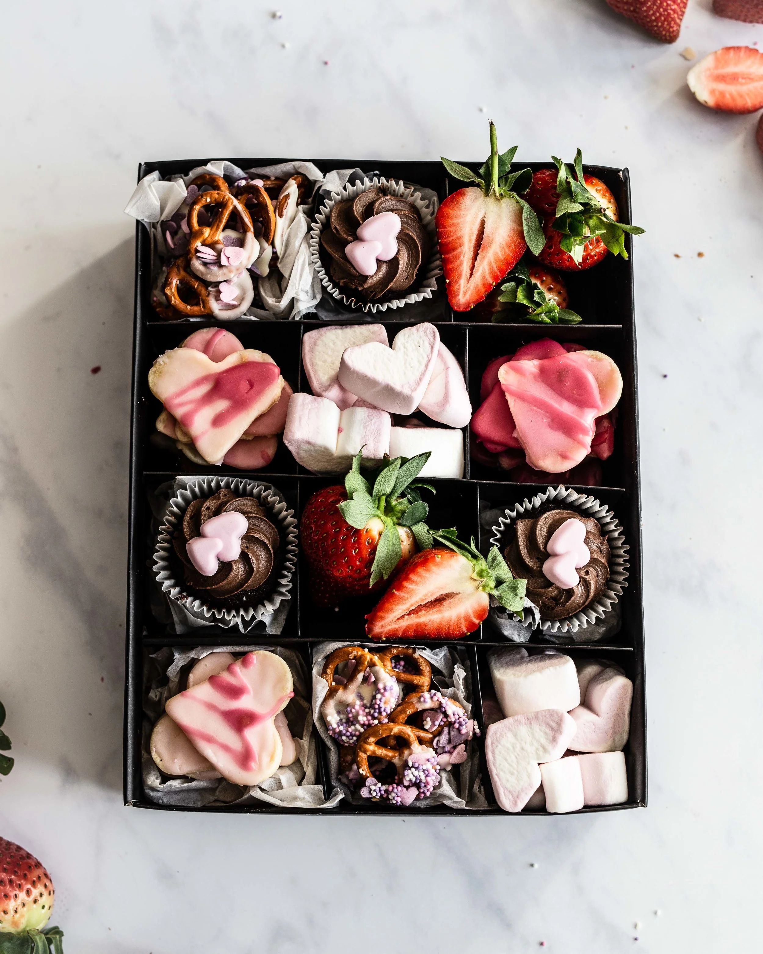 Und mit den Erdbeeren sind sogar ein paar Vitamine mit dabei.
