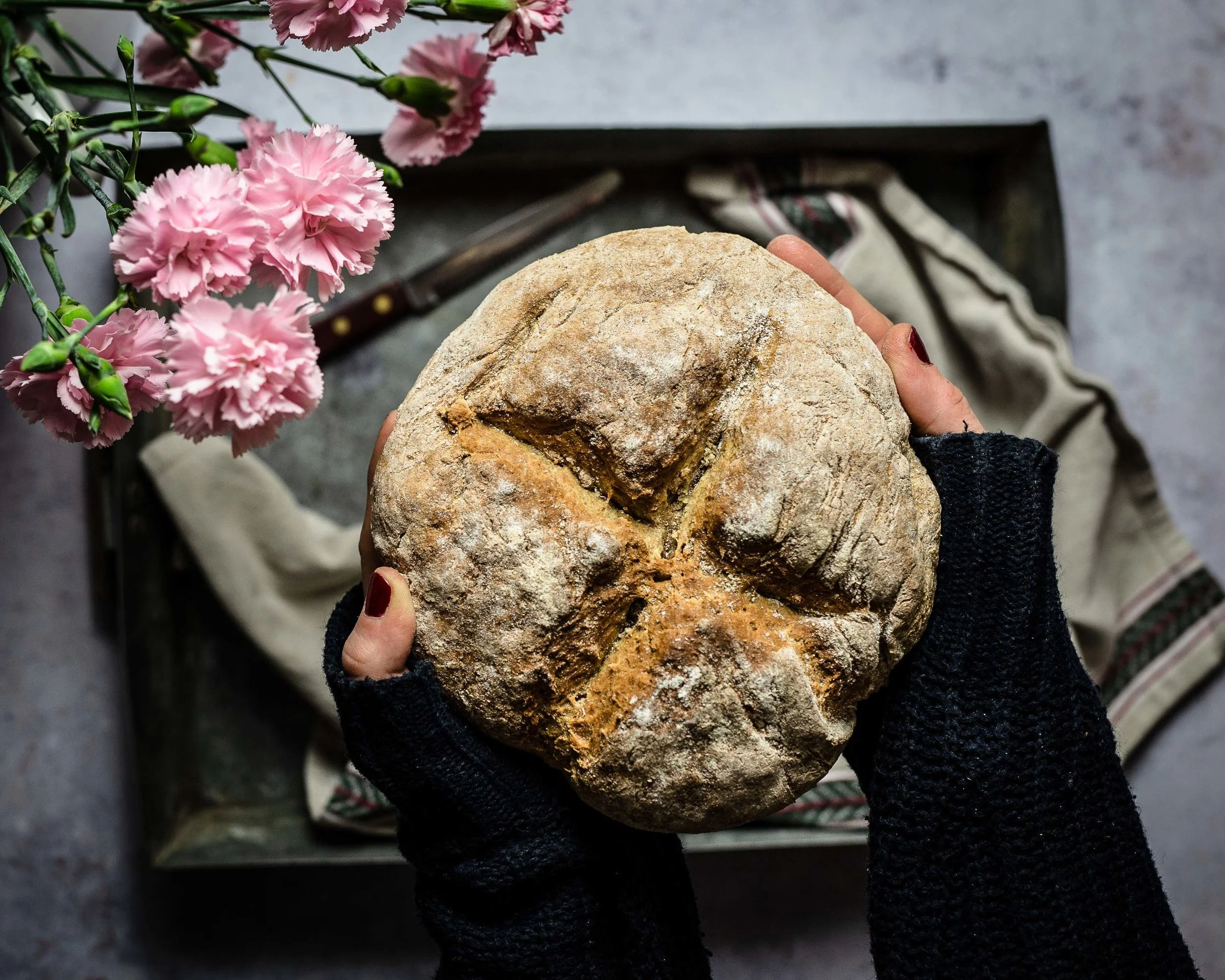 Das fertige Brot in seiner ganzen Pracht.