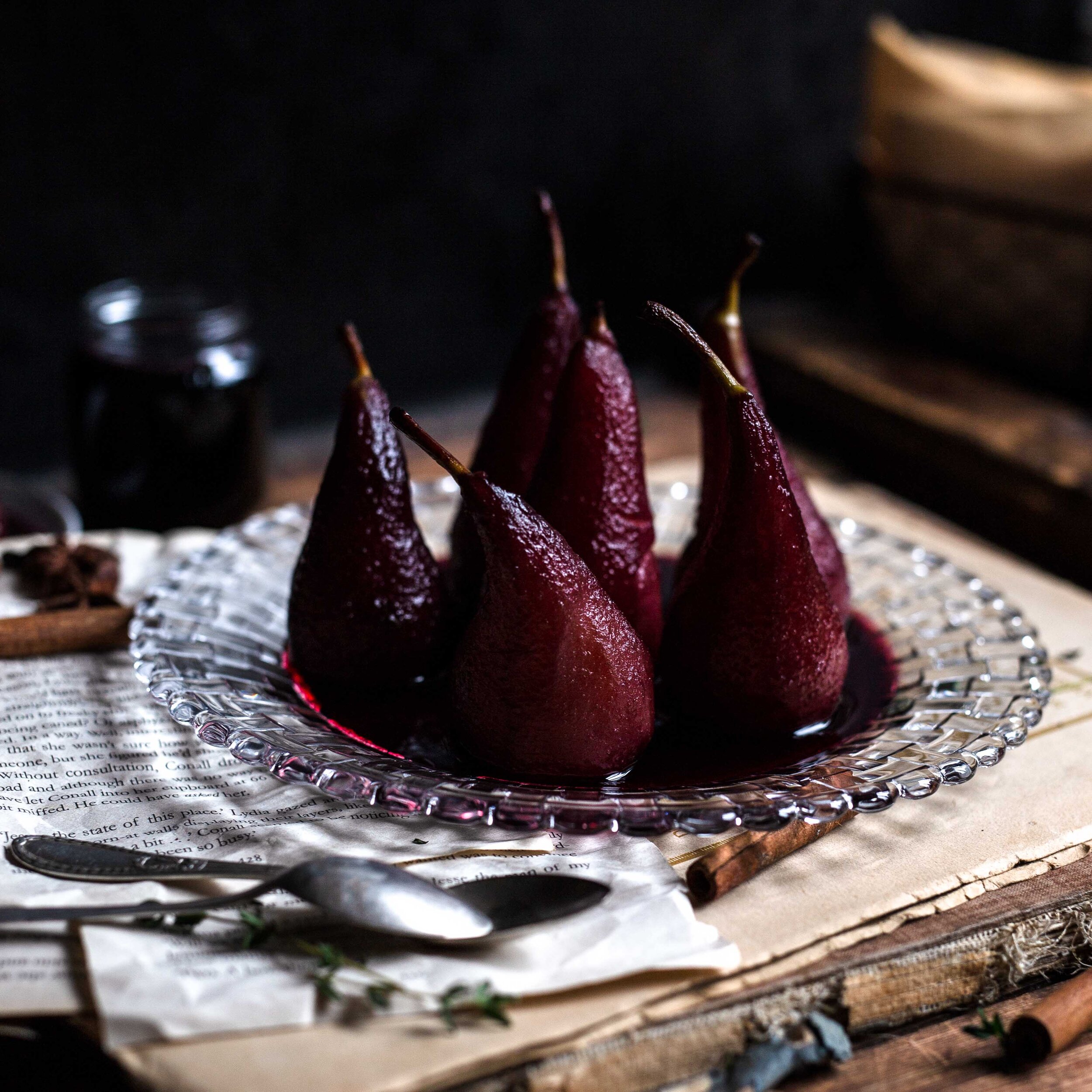 Rotweinbirnen - Köstliches Dessert für jede Jahreszeit - Klara &amp; Ida