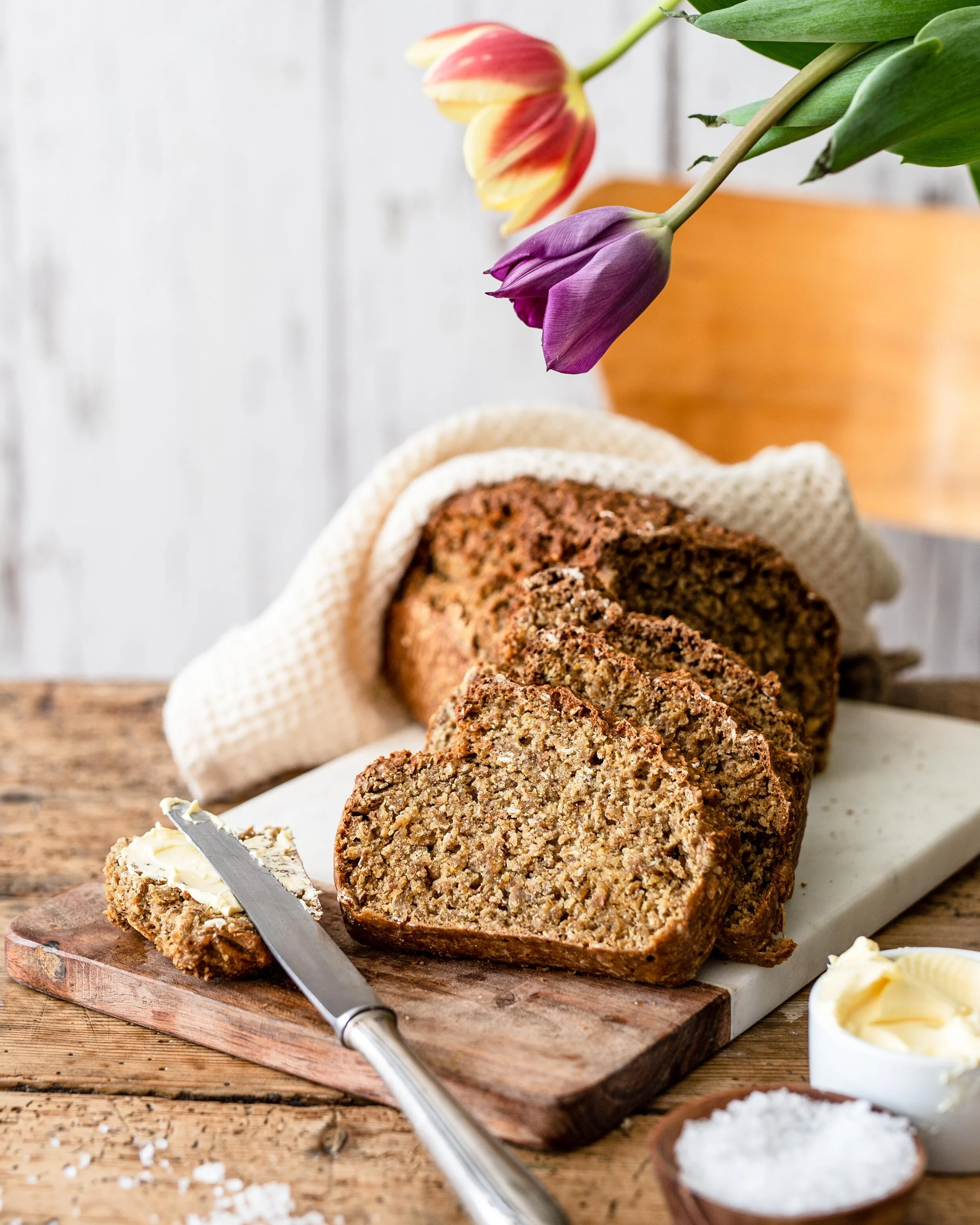 Irisches Soda Bread - Mit Guiness verfeinert - Klara &amp; Ida