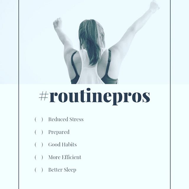 Daily routines are so important for your mental and physical health. Check out the new blog post for more info. #swaylifetampa #routines