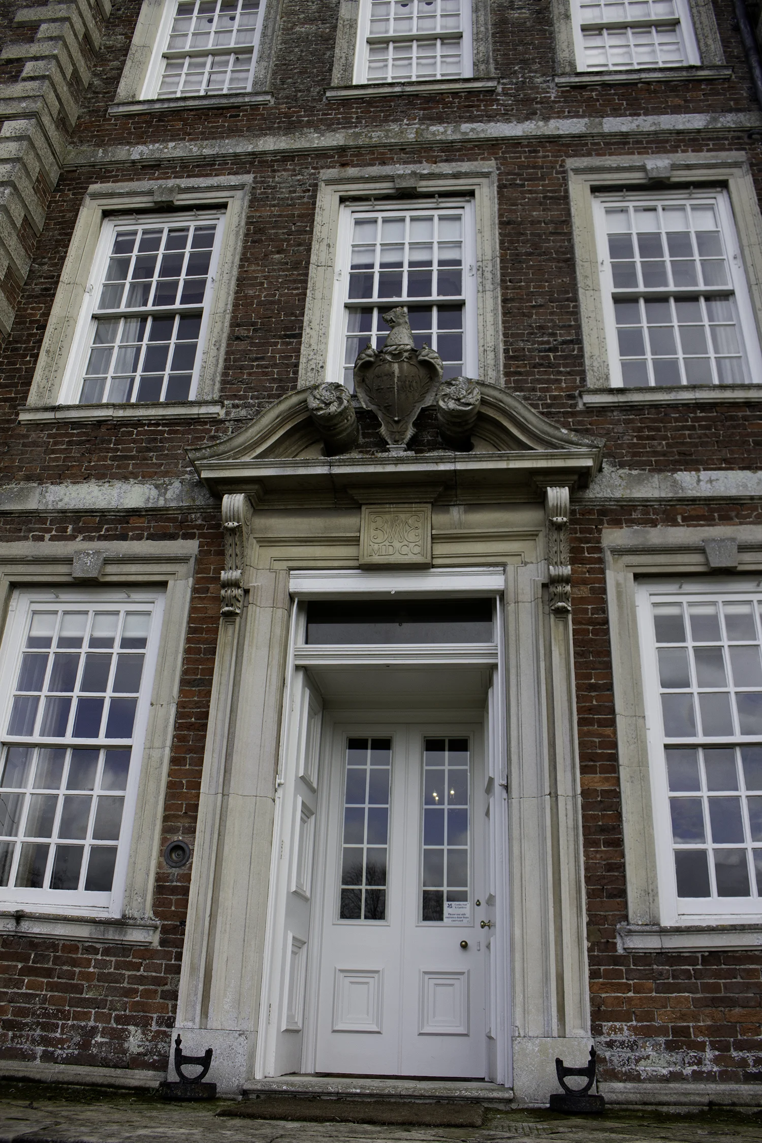 Gunby Hall, Front Entrance