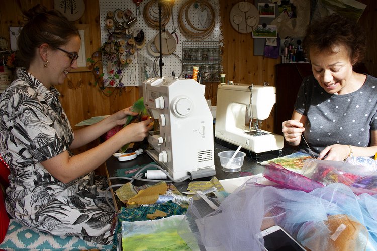 Machine Embroidery Workshops — Sue Nicholls Designs