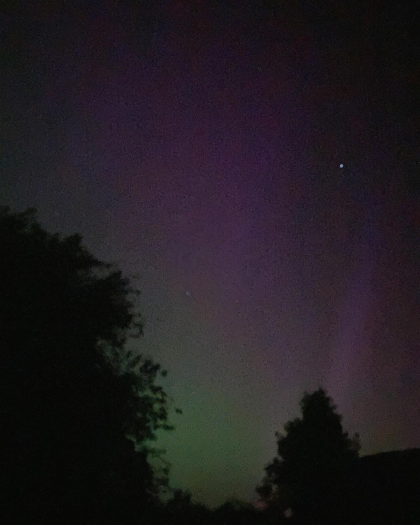 Aurora borealis in Buntingford ❤️