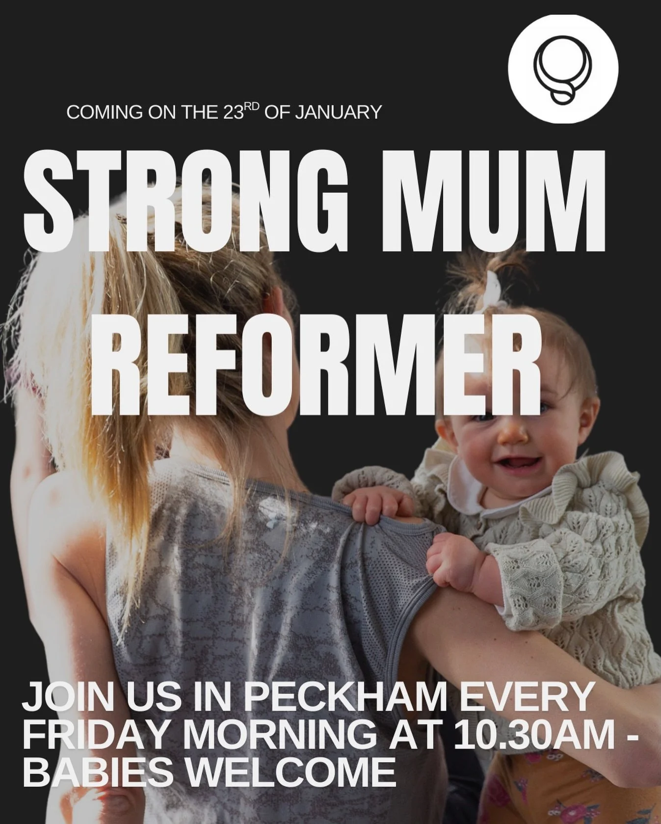 Ask and you shall receive - our strong mum reformer sessions are coming to Peckham 👯&zwj;♀️

Join us from next Friday weekly in our reformer studio for a pre and post natal friendly reformer class, without having to worry about childcare 

Use our t