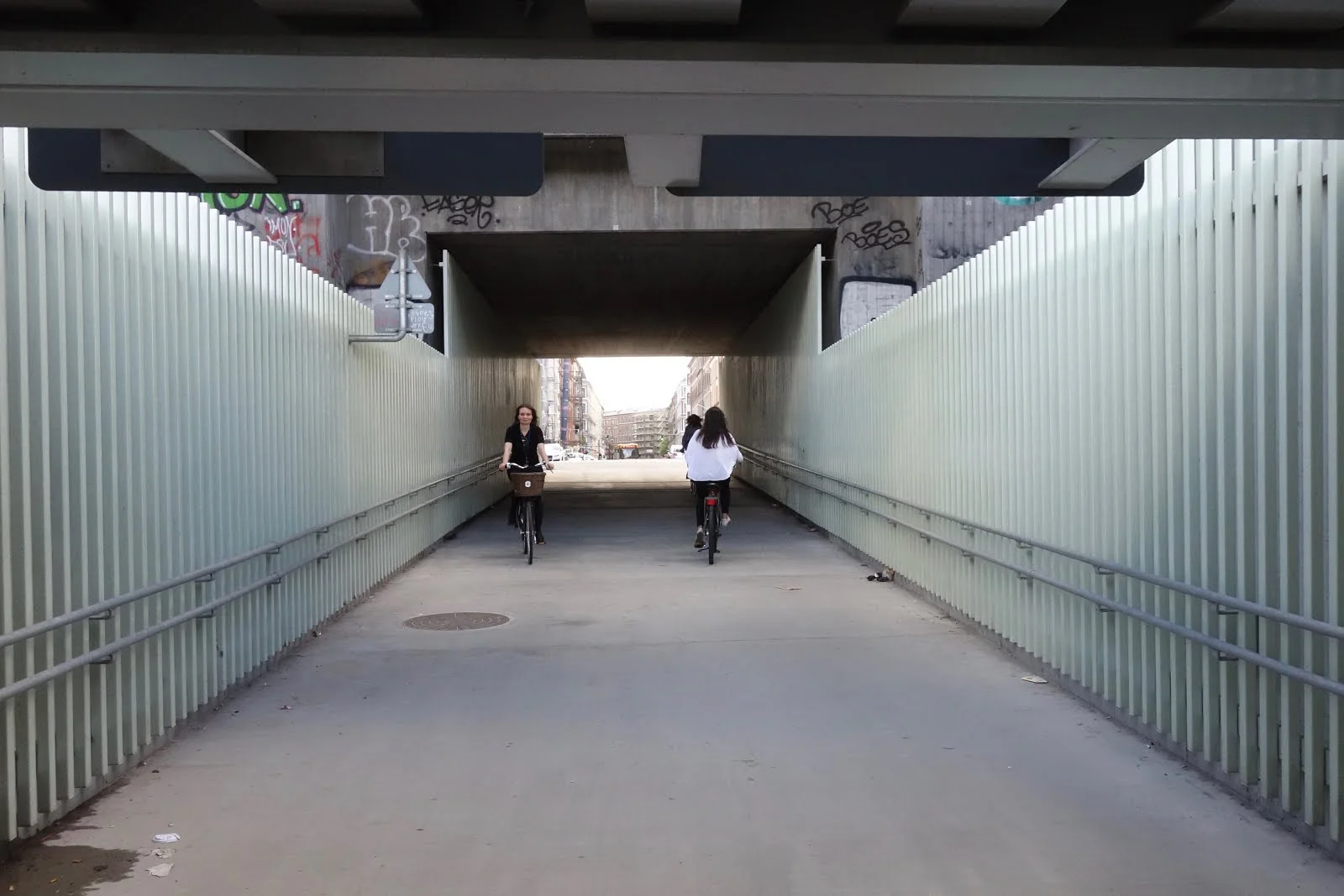 The underpass in Østerbro