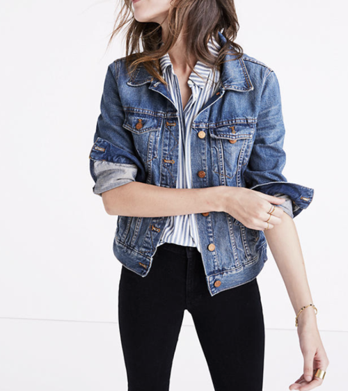 I Tried on 9 Denim Jackets At The Mall, Here's What I Like And Why ...