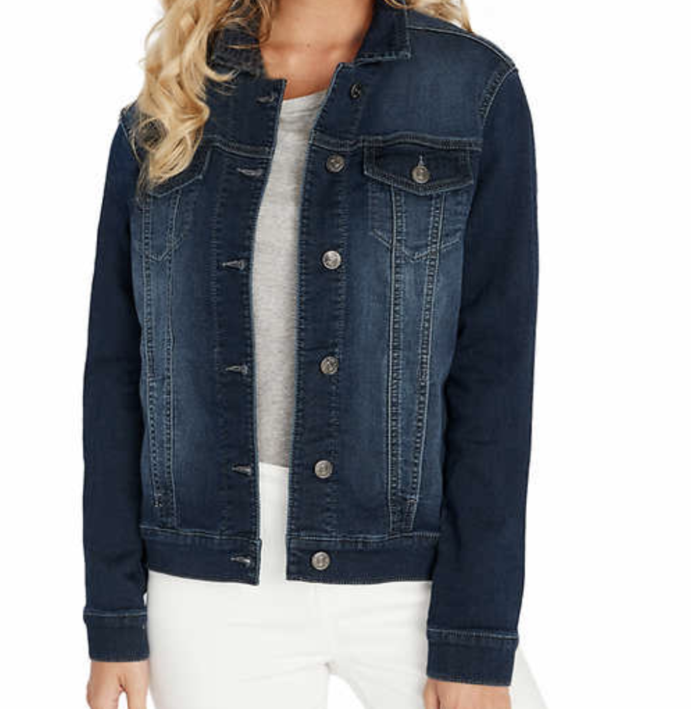 buffalo ladies knit denim jacket costco