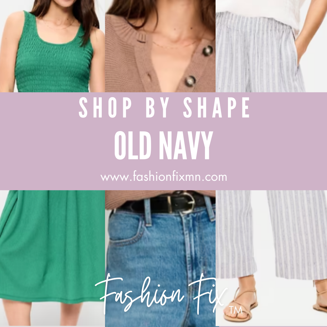 Shop By Shape; Old Navy