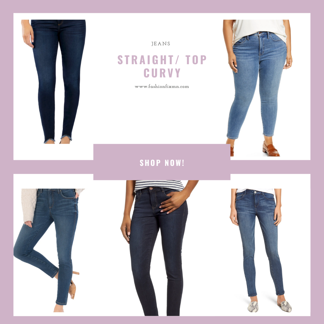 Favorite Jeans for Bottom Curvy/ Hourglass Shape — Fashion Fix