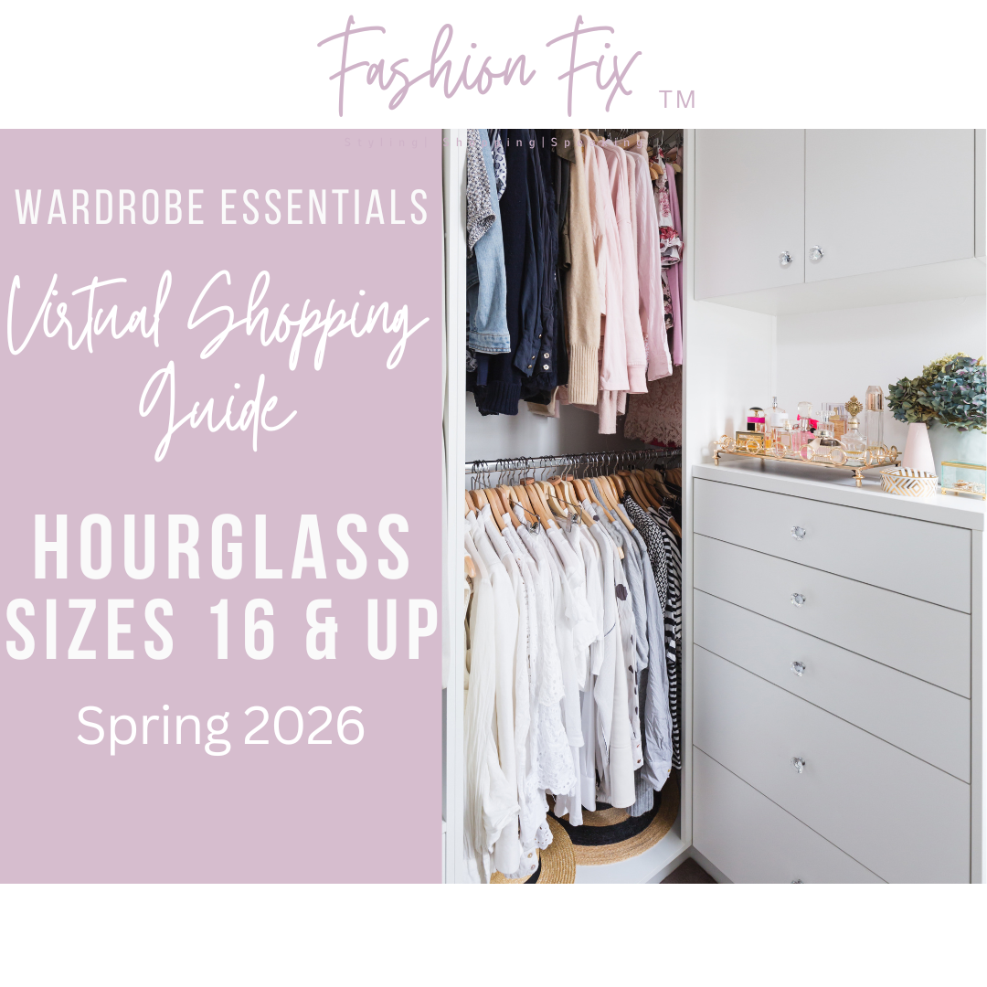 Wardrobe Essentials Checklist Shopping Guide (Hourglass 16 & up)