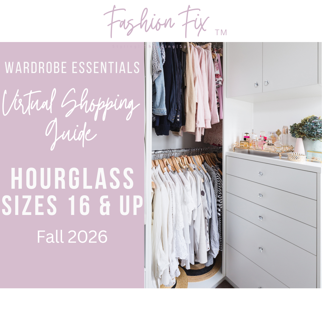 Wardrobe Essentials Checklist Shopping Guide (Hourglass 16 & up)