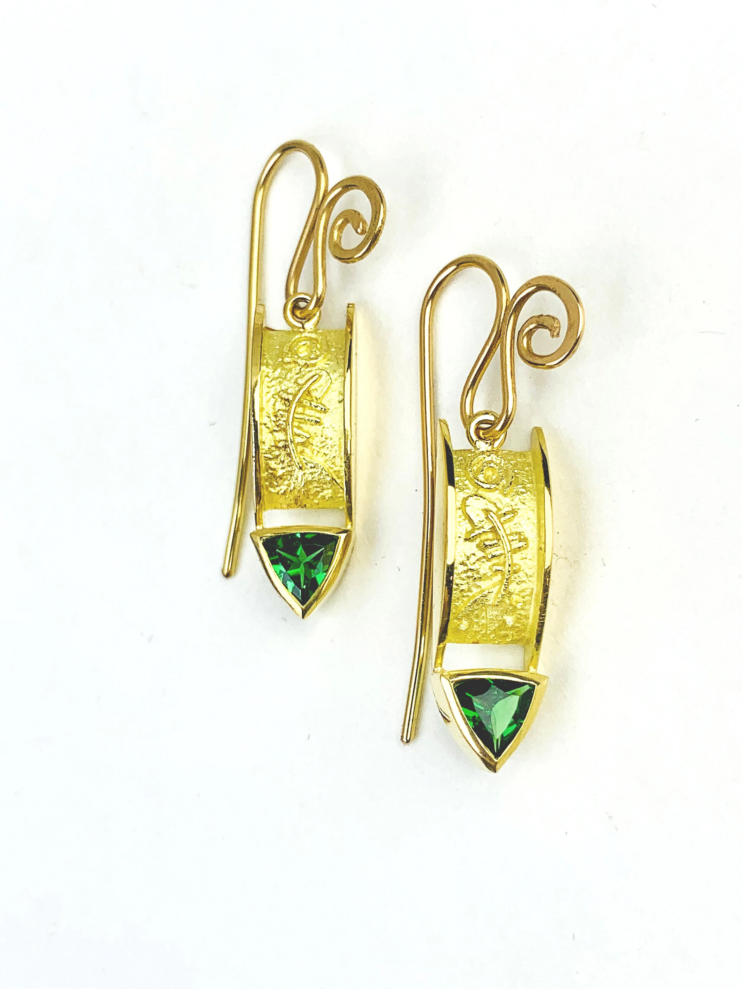 Bridging Goldfish Earrings  