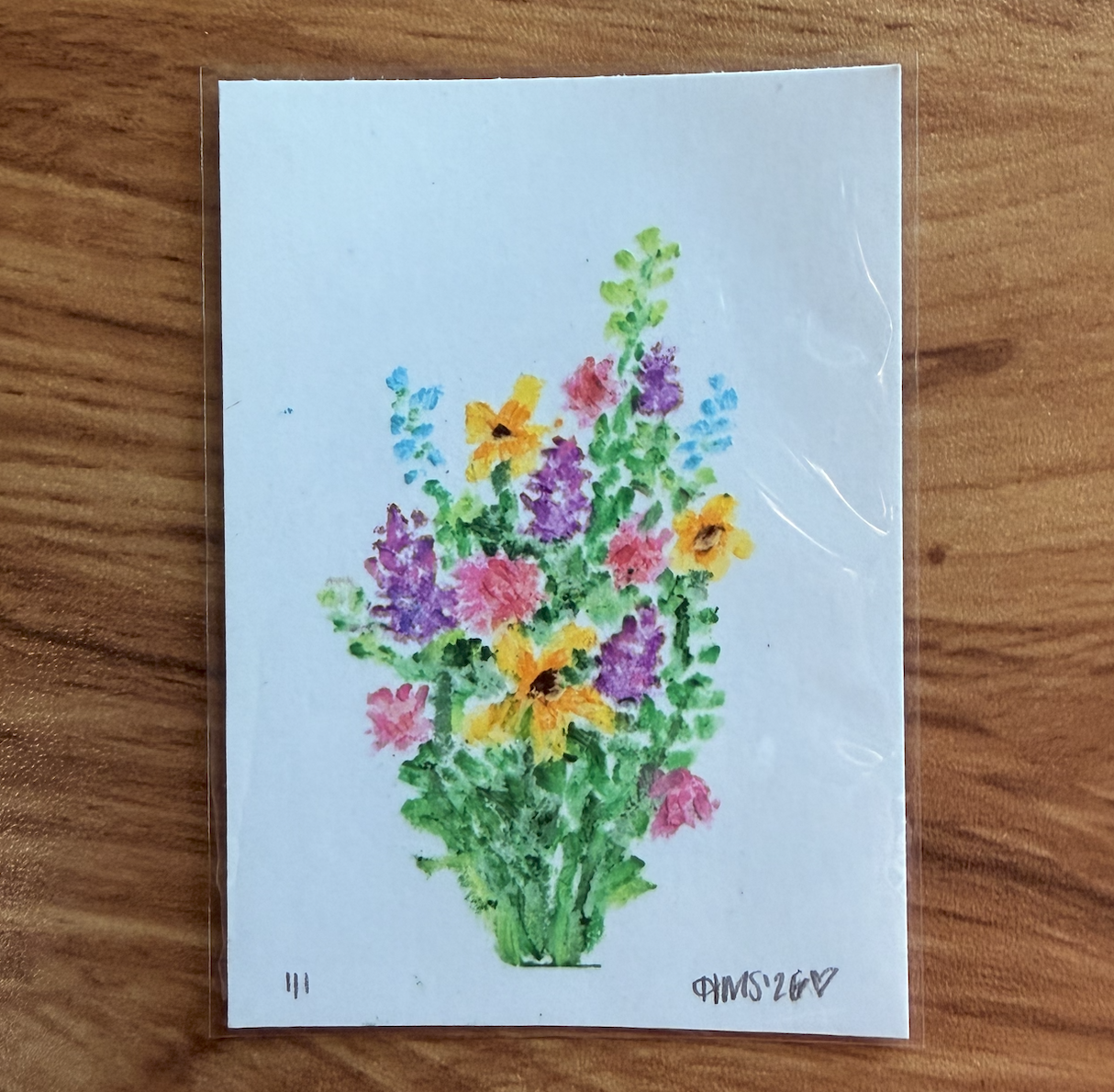 ACEO: Bright Bouquet