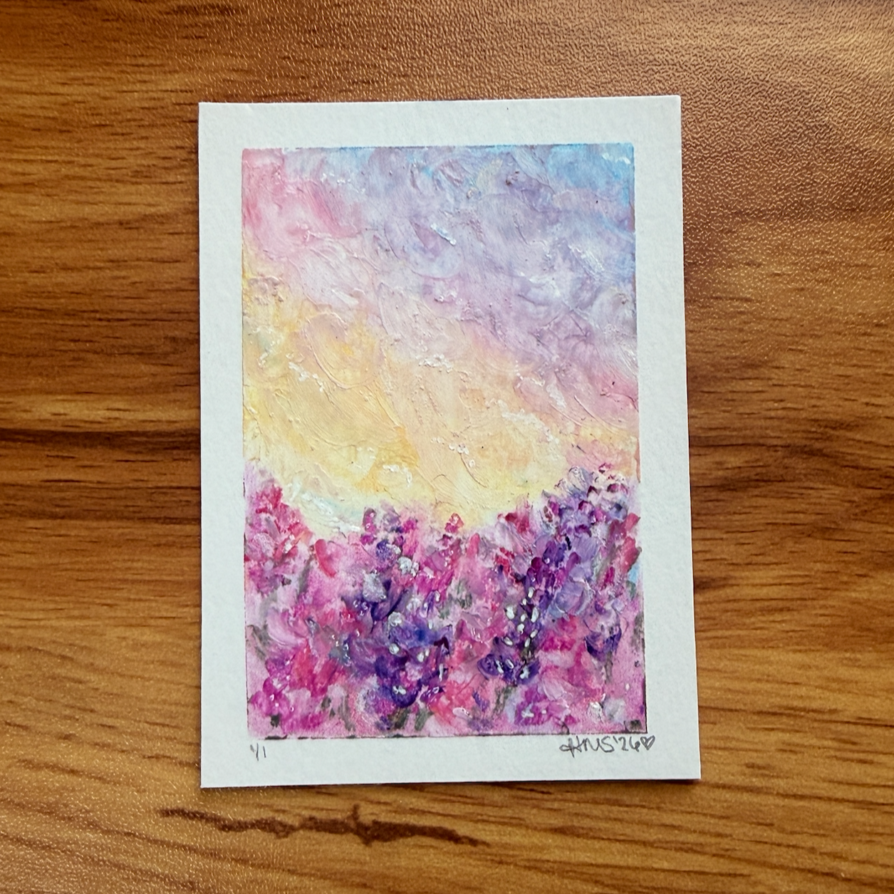 ACEO: Lavender Wind