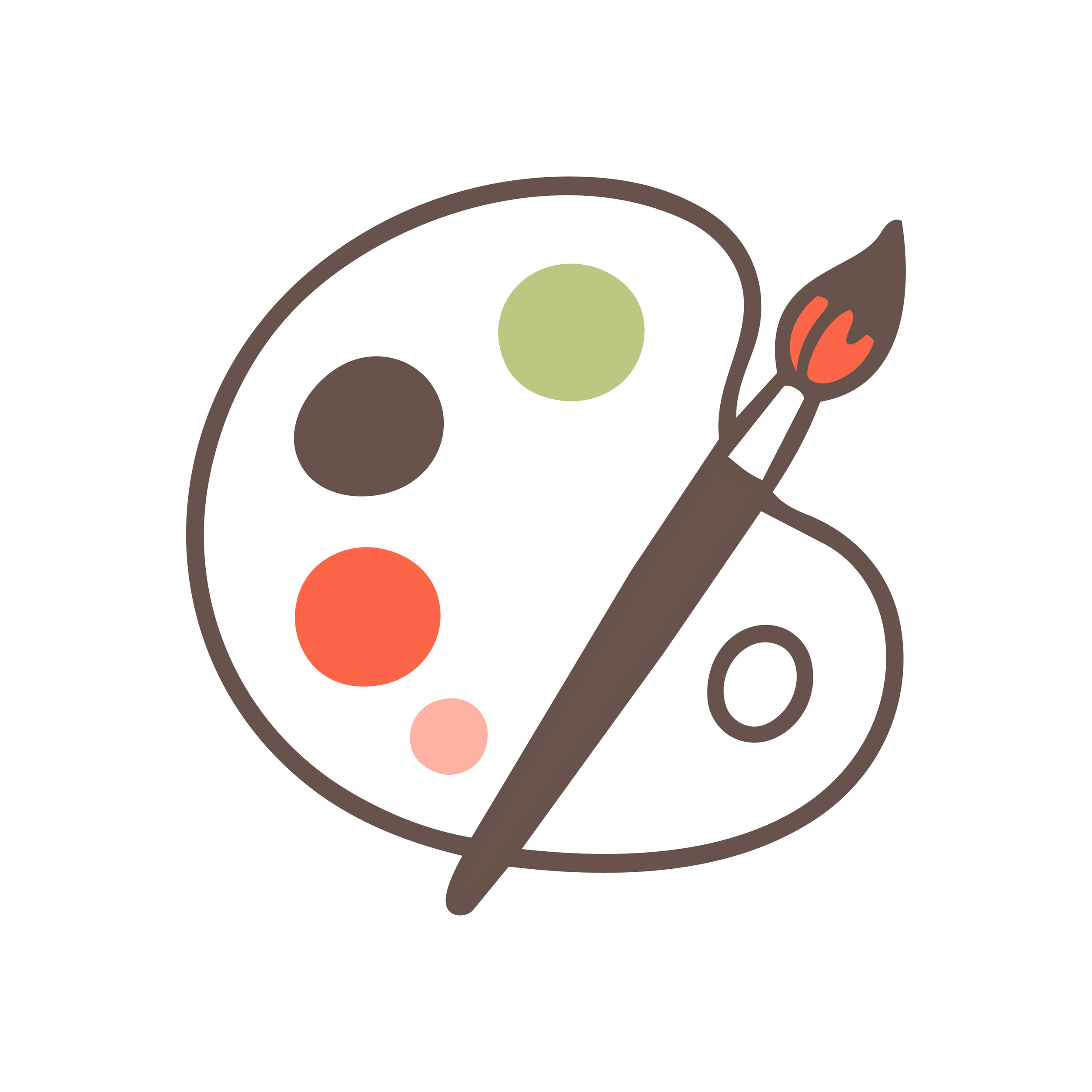 Paint palette icon - I found your artwork