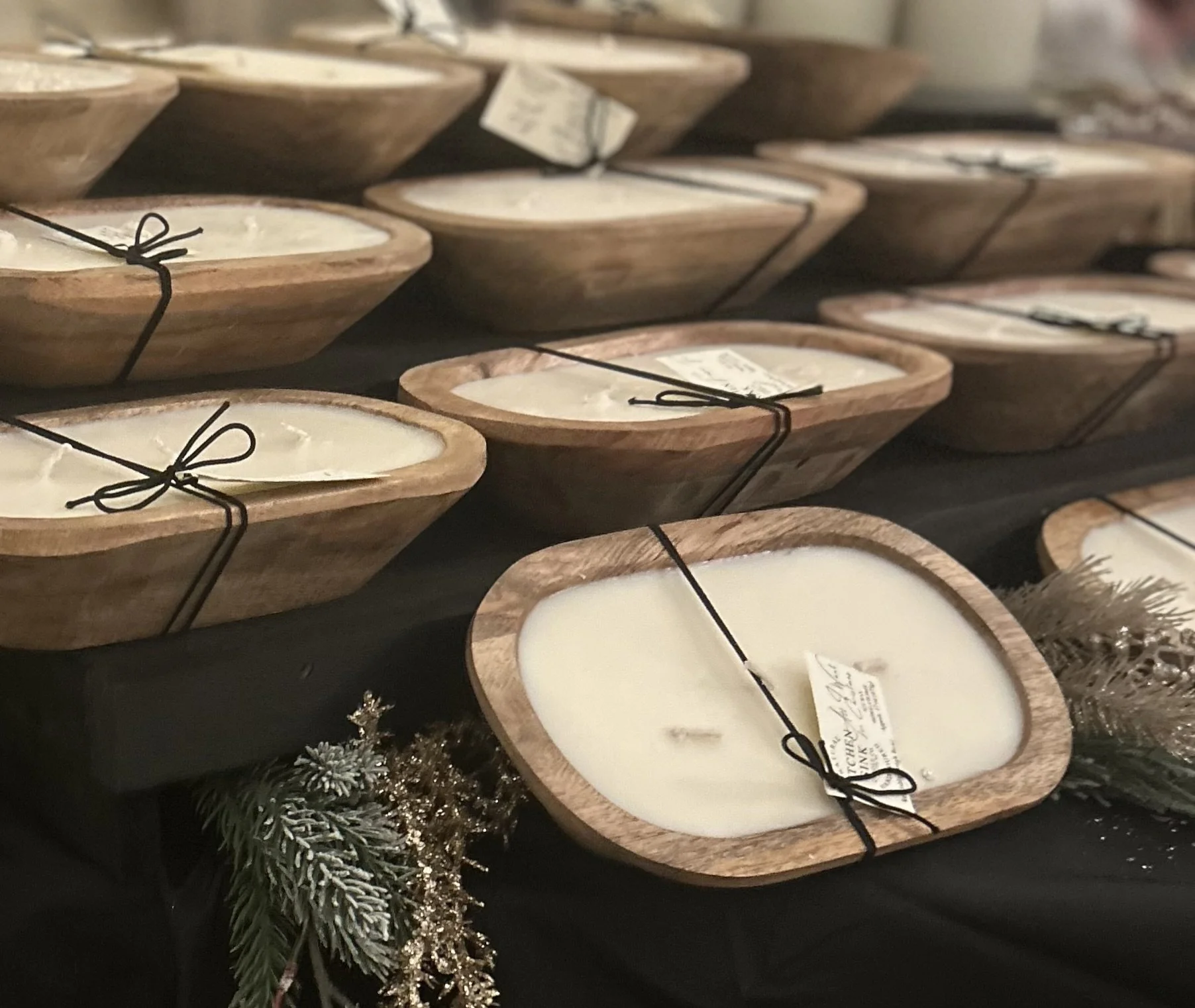 Dough Bowl Candle Making at Sarah Bertochi Handmade!
