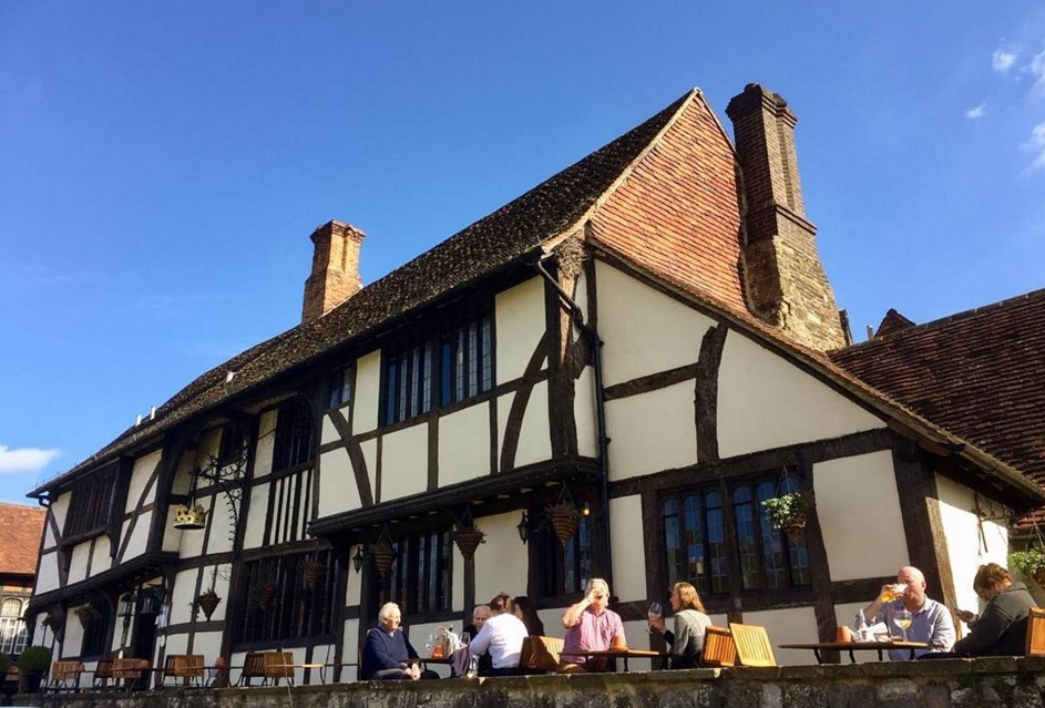 The Crown Inn, Chiddingfold (right next door to the Figura Showroom)