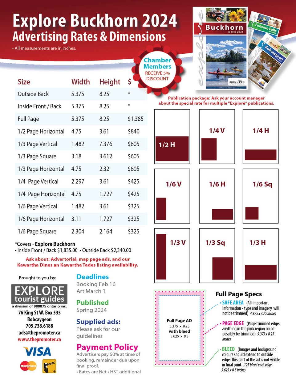 2024 Explore Buckhorn Sell Sheet