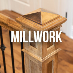 Custom Wood Millwork  - Newel Cap