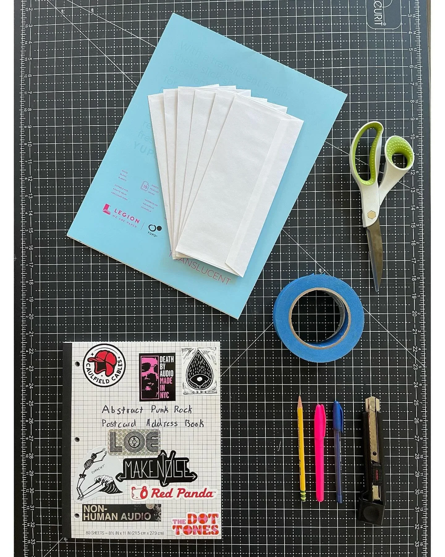 February batch of Abstract Punk Rock Postcards are heading out! Message me if you want to be on the list to receive one. List is closing on March 31. #abstractpunkrockpostcard