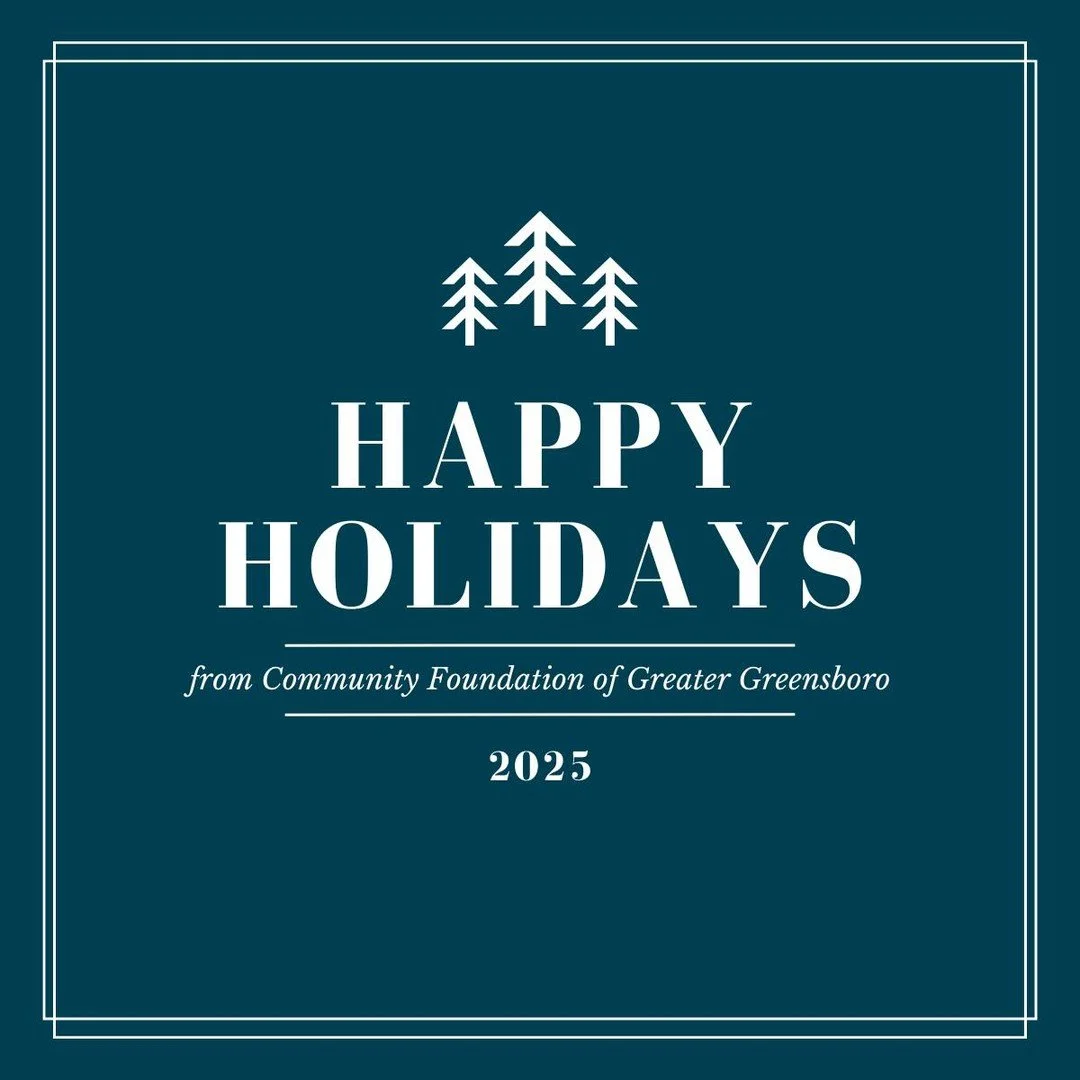 Wishing you and your loved ones a happy holiday season from Community Foundation of Greater Greensboro!
#cfgg #community #gso #greensboro #nonprofits #grants #communityfoundation #makemorepossible