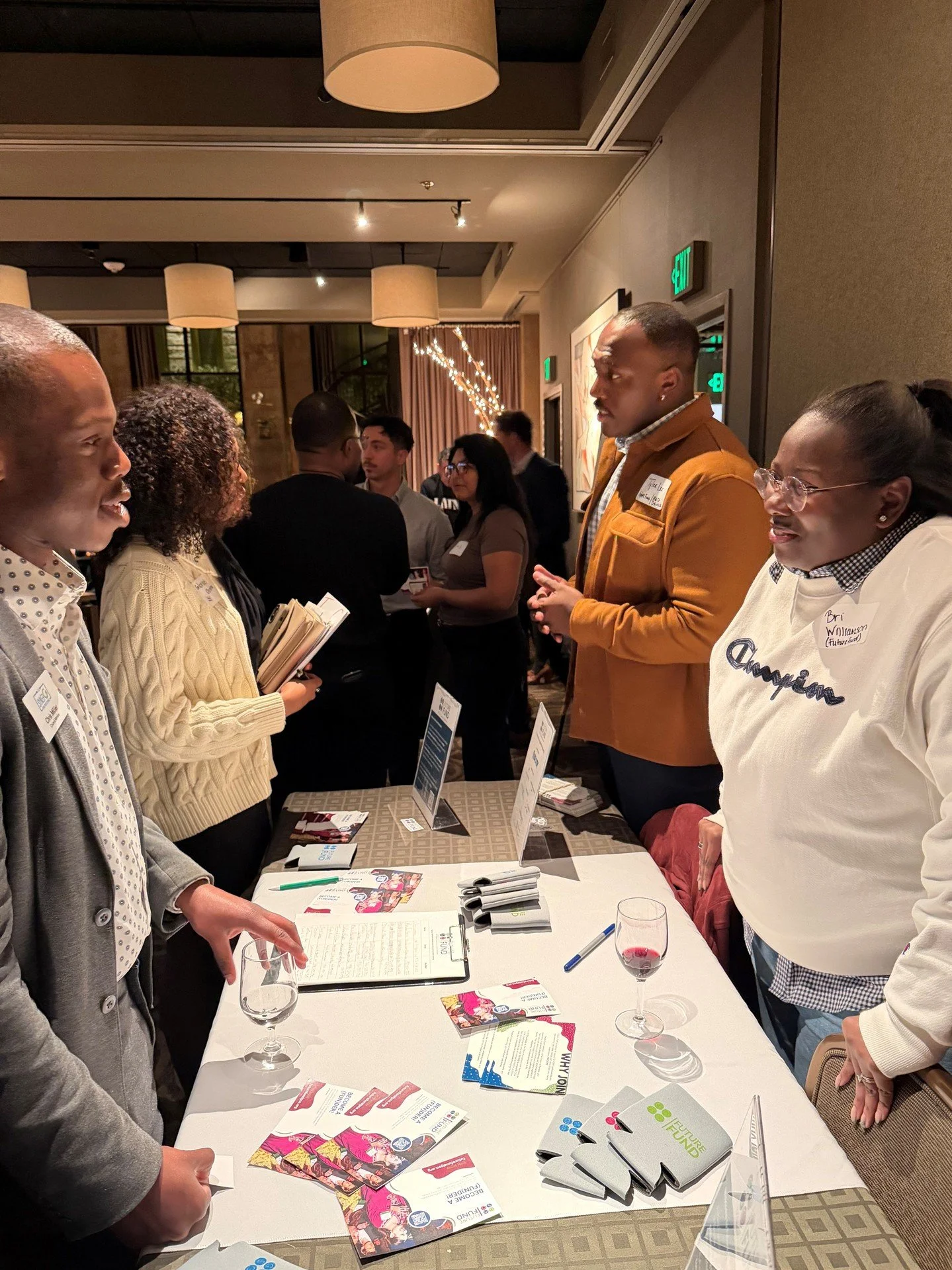 Action shot from last week's YP On Tap! Thank you to SynerG for hosting us, it was a pleasure to socialize and network at Proximity Hotel. We appreciate everyone who attended and look forward to future events. To learn more about Future Fund, please 