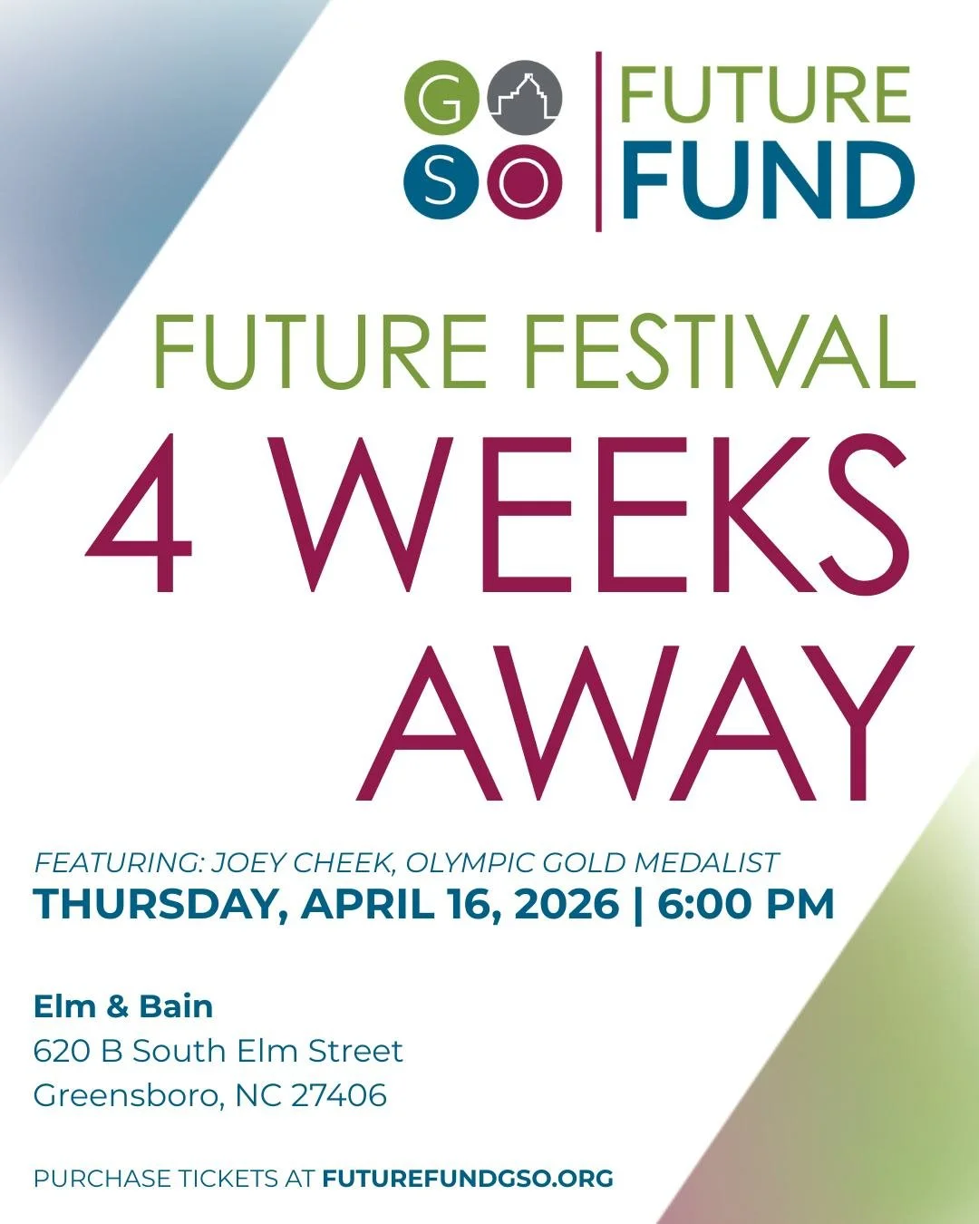 Four weeks out and the countdown is ON!

Mark your calendars for the Future Fund Future Festival, where we gather to celebrate the remarkable contributions of our community!

This event presents a great chance to connect with young professionals and 