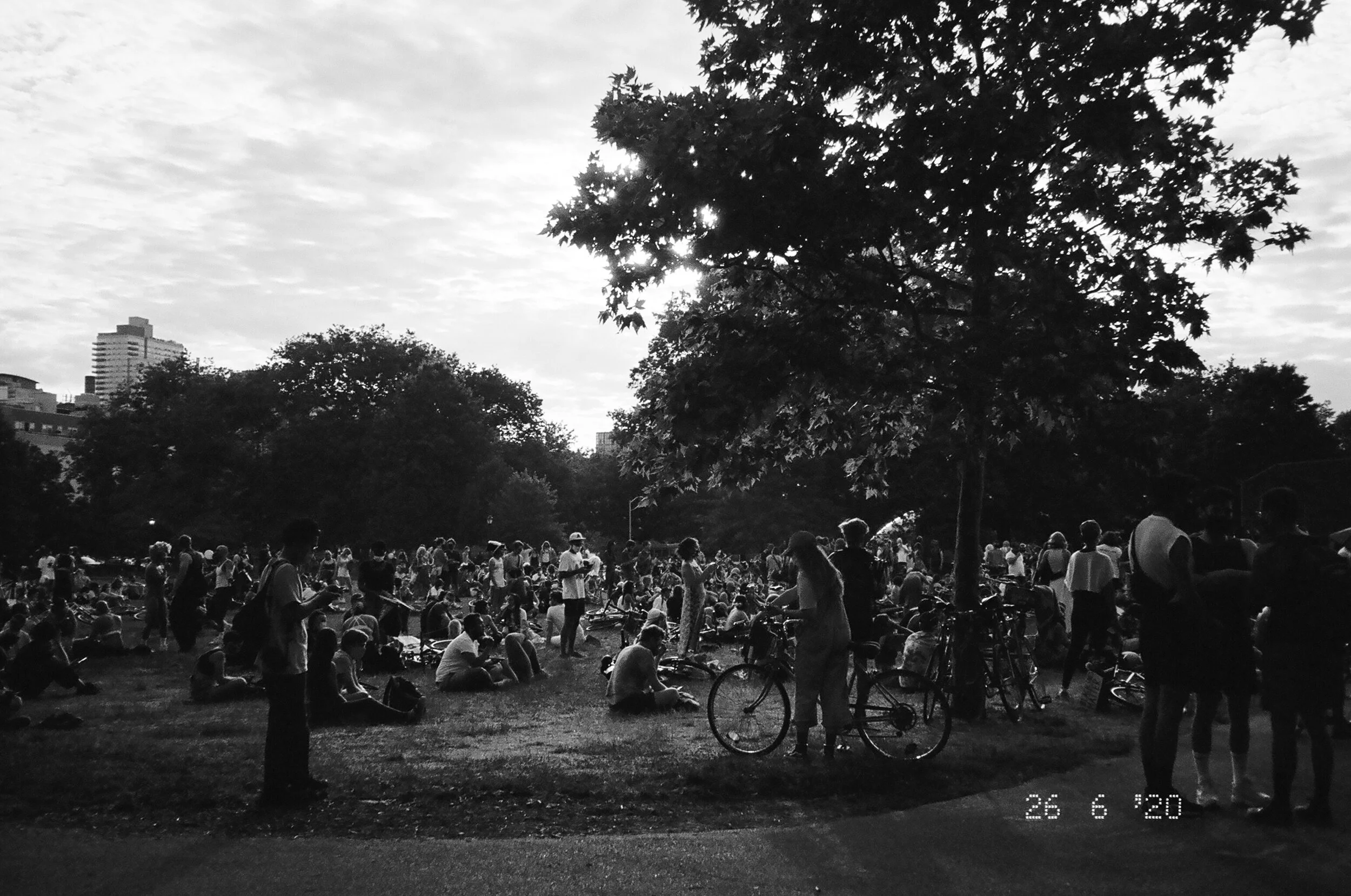   BLM protest at McCarren Park  
