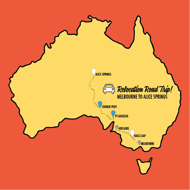 Road Trip: Melbourne to Alice Springs