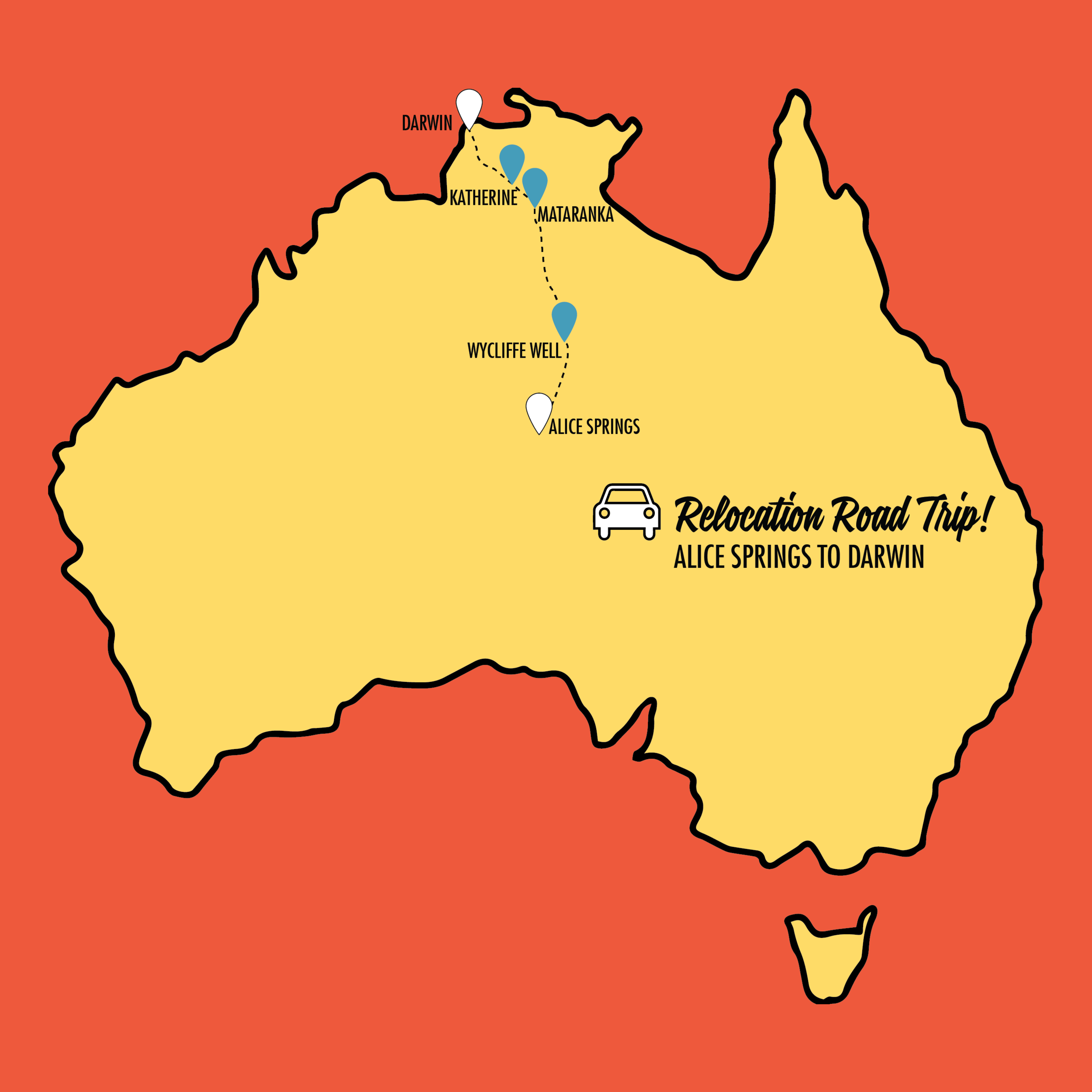 Road Trip: Alice Springs to Darwin