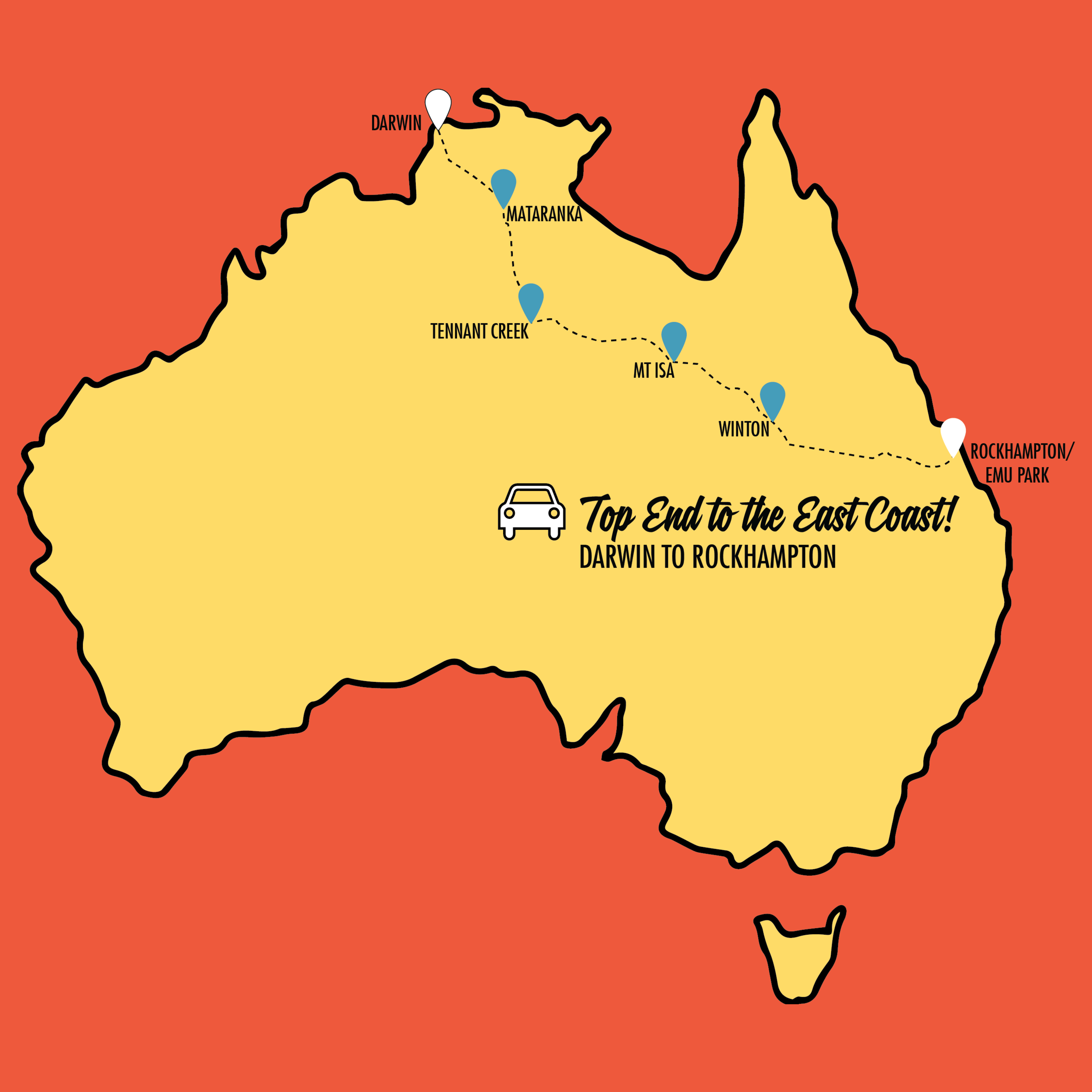 Road Trip: Darwin to Rockhampton