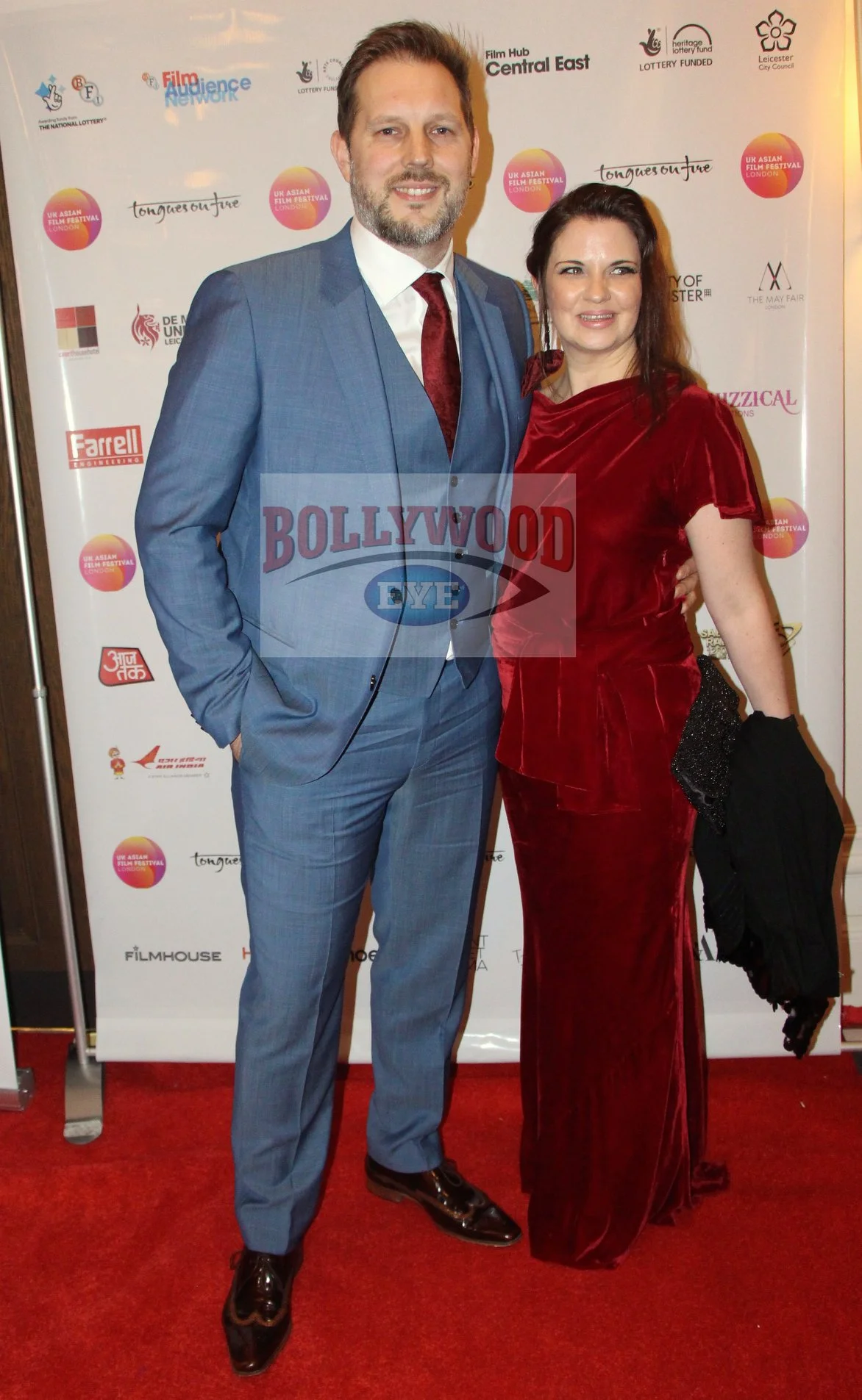 Simon and Rachel at the ‘Boogie Man’ premiere.
