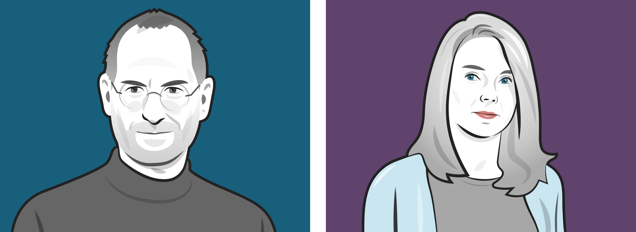 Steve Jobs / Marissa Mayer