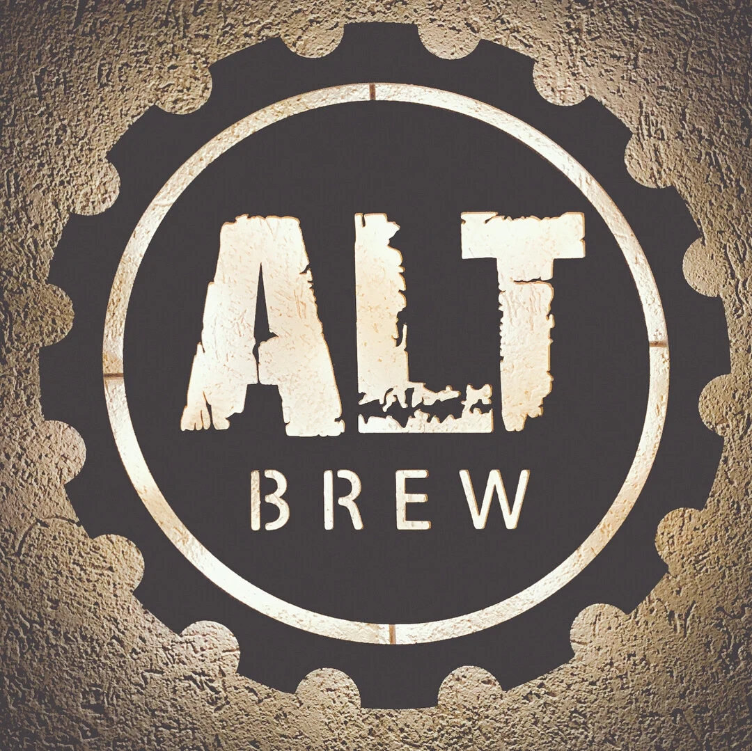 Exterior steel logo with back led light. Plasma cut at Sector67 and black patina. #sign