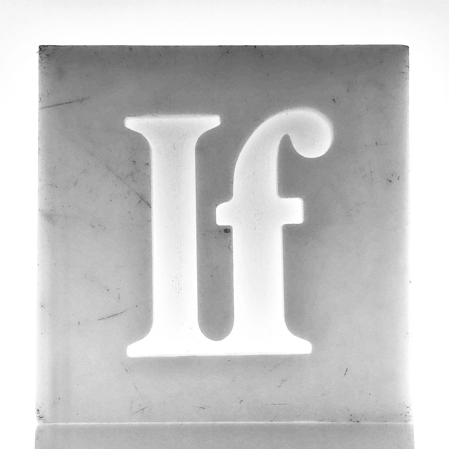 Imaginary Factory, white and crafty delight,
Where dreams take form, in purest light.
A sanctuary where imagination's unfurled,
A bar where wonders swirl in a whimsical world.

Product: 18&rsquo; x 3&rsquo;-6&rdquo; Tunable white illuminated acrylic 