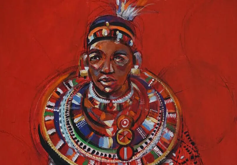 Kenyan Tribes &amp; Maasai Portrait Painting