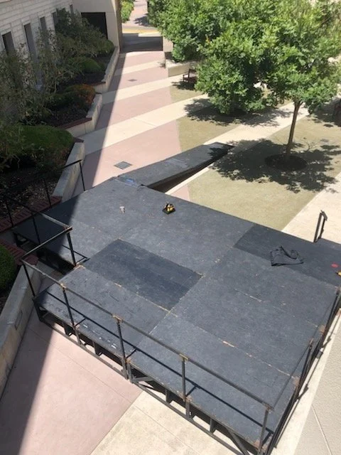 Bren School Graduation Stage