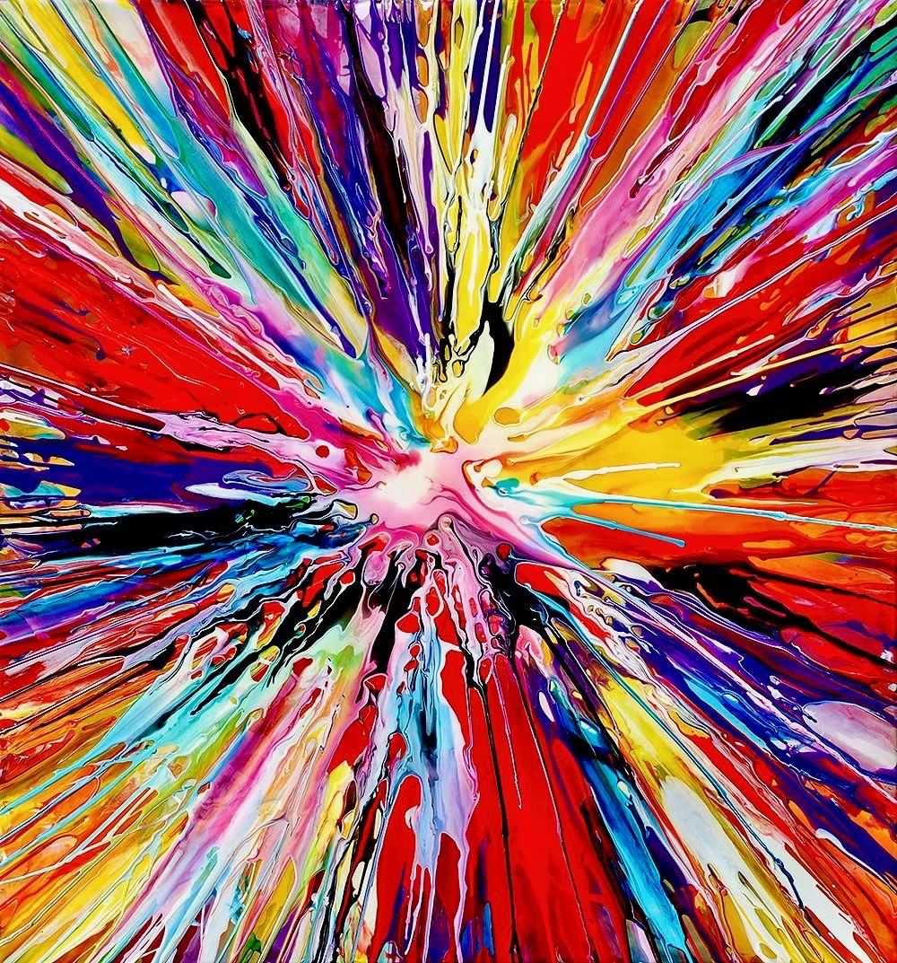 SPIN PAINTING 33 by Marc Chadwick