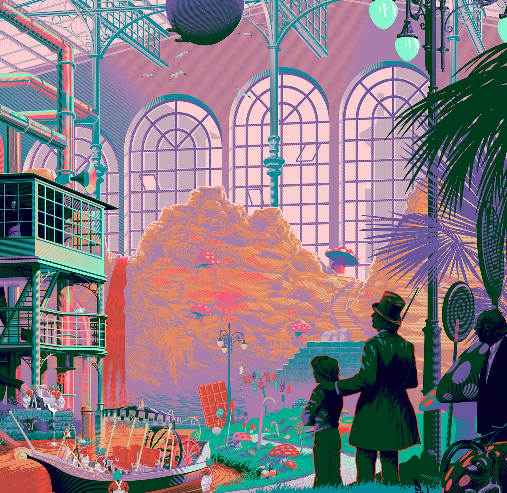 Willy Wonka by Laurent Durieux