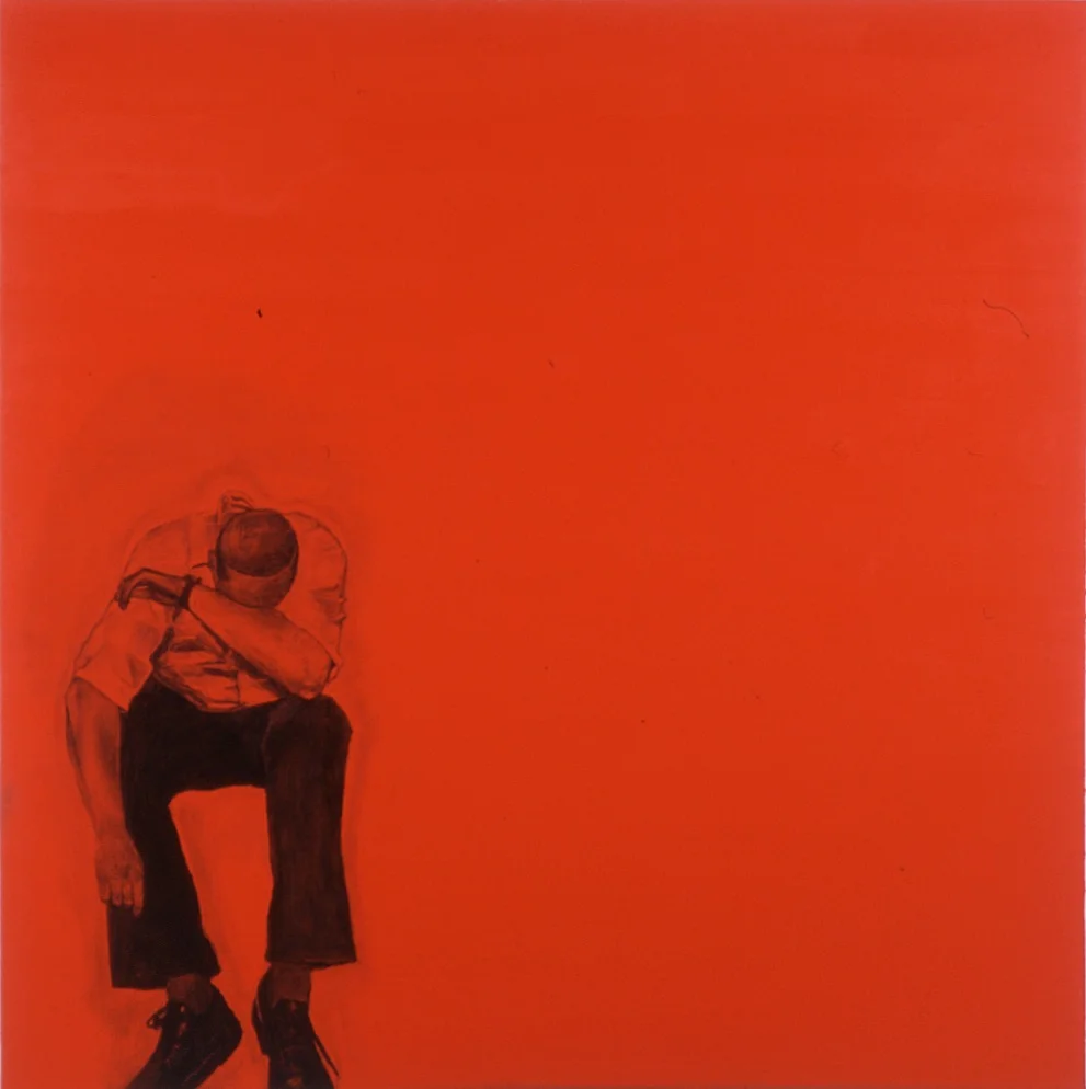 Lamentation III Oil on canvas 72 x 72 inches 2003