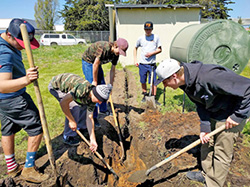 NBHS students pitching in