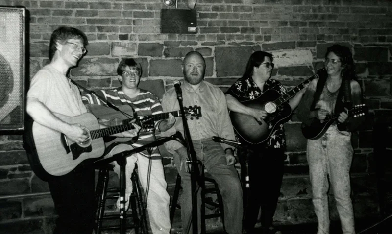 Open Mic Crew Circa the 1990s
