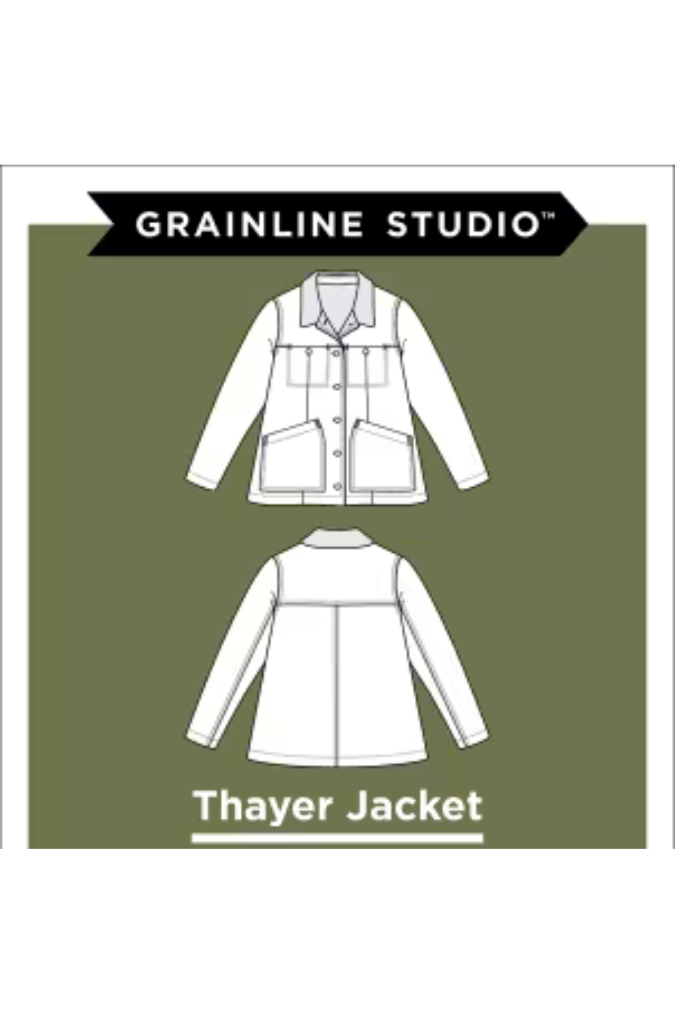 Thayer Barn Jacket Class Pattern Prep Help with Susan