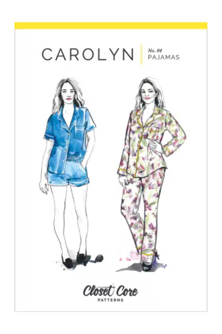 Carolyn Pajamas Set Pattern by Closet Core