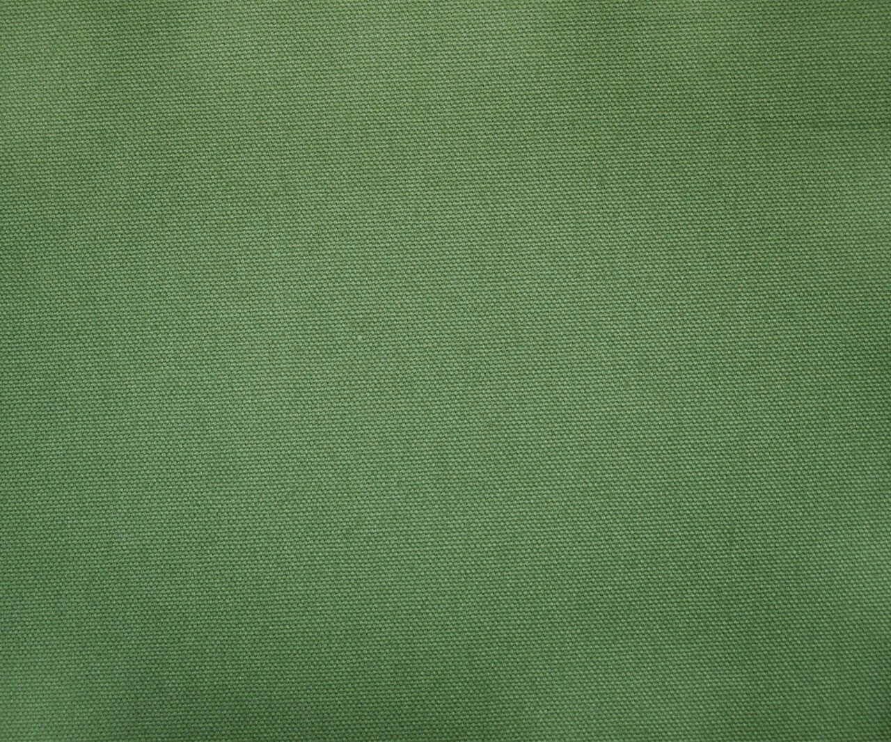 Cotton Canvas Fabric in Solid Green