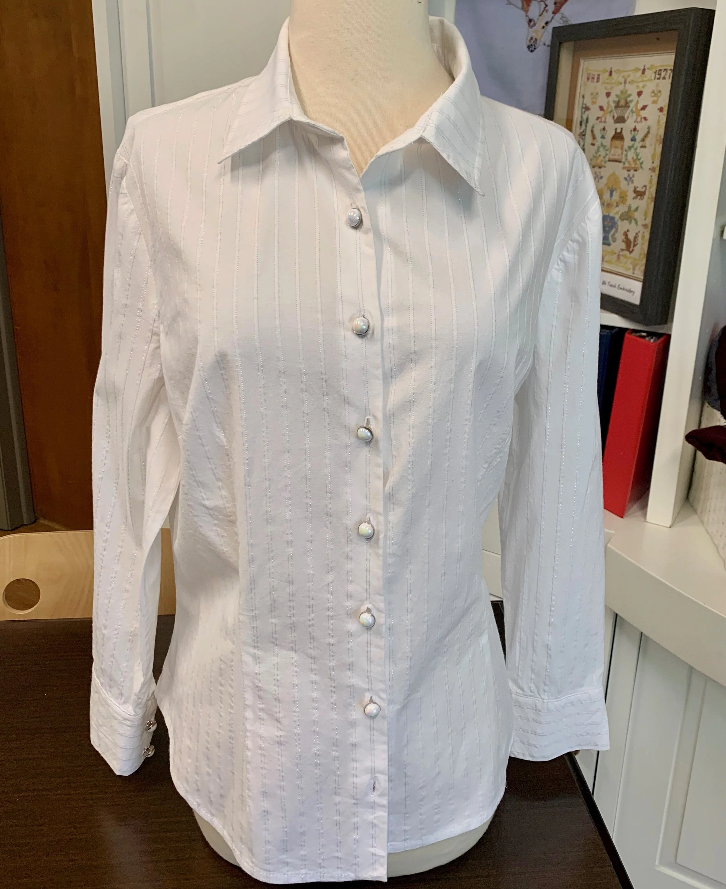 Advanced Garment Construction: Structured Fit Button-Up Shirt