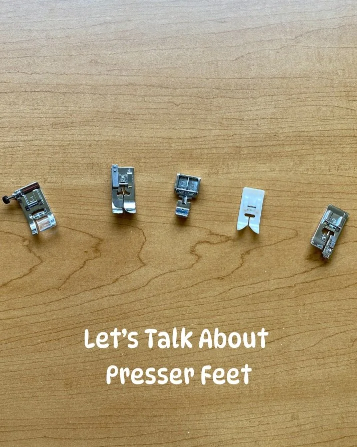 Sewing For NewBees! Presser Feet